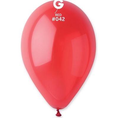 Svet balonku Balónik pastelový červený 26 cm