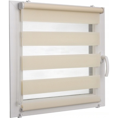 VOPPI ROLETA DEN A NOC 130x150 CM ECRU