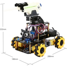 ACEBOTT ESP32 Water Ball Launcher Car Expansion Pack for QD001