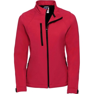 Russell Athletic 140f / Дамско трислойно софтшел яке - класическо червено 4xl (10140f24814)