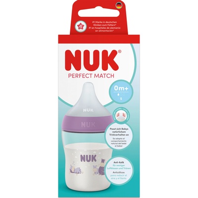 Nuk Perfect Match Шише РР 150мл. със силиконов биберон за хранене S, 0+мес. , Хипо (10215407)