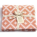 KipKep Mušelínová osuška BLENKER XL 200x120 cm Emberglow Red