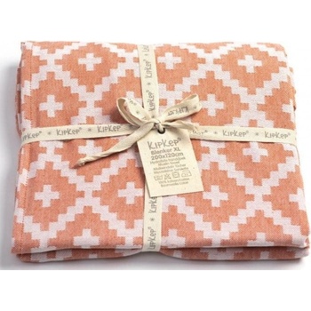 KipKep Mušelínová osuška BLENKER XL 200x120 cm Emberglow Red