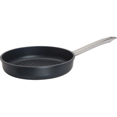 SKK Profesionální titanová pánev grilovací Titanium Durit Indukce nerez ručka 28 cm