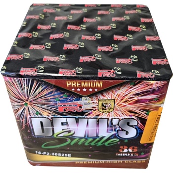 DEVILS SMILE kompakt 36 výstřelů, cal. 25 mm