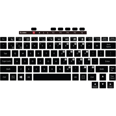 Zebra KYB-ET6X-2IN1-UK1-01 2-in-1 Keyboard, UK (KYB-ET6X-2IN1-UK1-01)