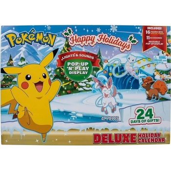 The Pokémon Company Adventný Deluxe kalendár Pokémon 115228