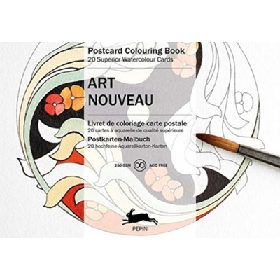 Art Nouveau postcard CB