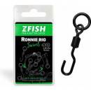 Zfish Obratlík Ronnie Rig Swivel Matt 10 ks Veľkosť 12