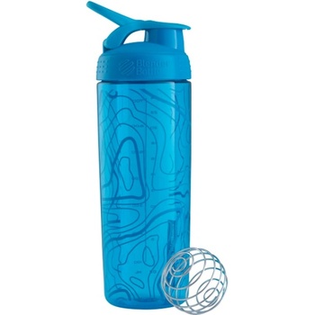 BlenderBottle SportMixer Tritan Signature Sleek Shaker - Различни цветове [820 мл] Син