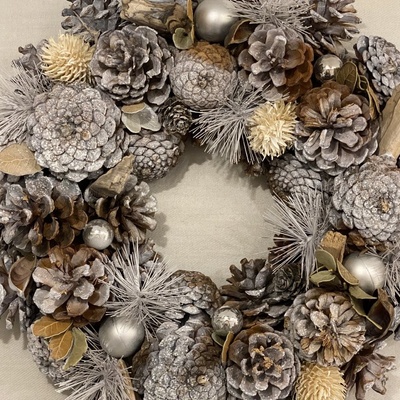 OEM věnec 34 cm přírodní mix barev – Zboží Mobilmania