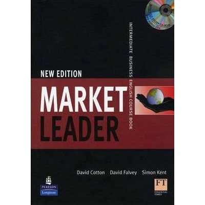 New Market Leader Intermediate Course Book with CD ROM