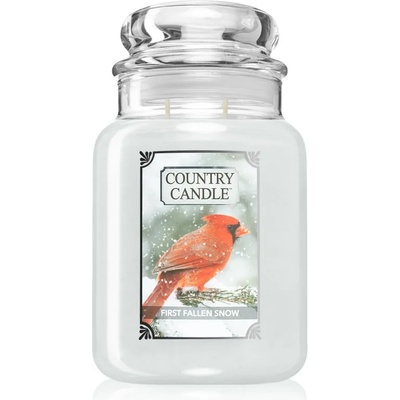 The Country Candle Company First Fallen Snow ароматна свещ 680 гр