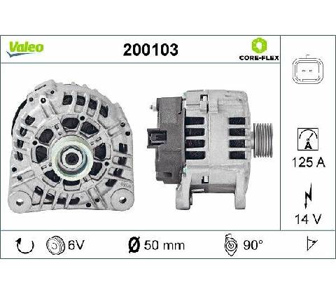Generátor VALEO 200103