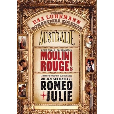 Austrálie / moulin rouge / romeo a julie DVD