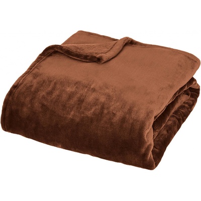Atmosphera Deka Cuddly hnědá 130x180