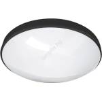 Baterie Centrum Led Плафон за баня circle led/18w/230v 4000k Ø 30 см ip44 черен (bc0474)