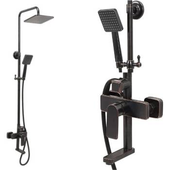 Image 1 of TOYA Душ комплект, смесител за баня Stylo черен