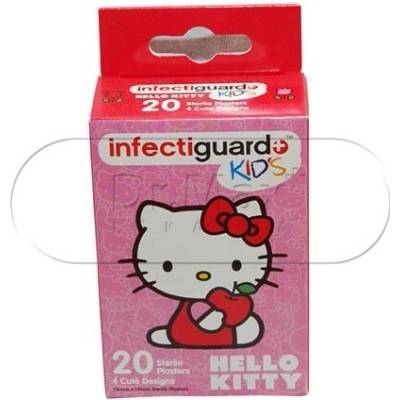 Infectiguard Detské náplasti Hello Kitty 20 ks