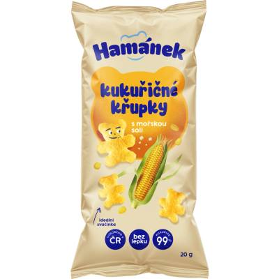 Hamánek proteinové chrumky kukurica a morská soľ 20 g
