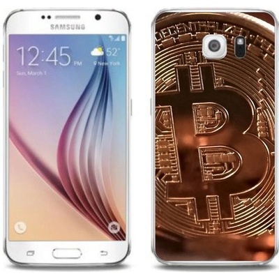 Pouzdro mmCase Gelové Samsung Galaxy S6 Edge - bitcoin