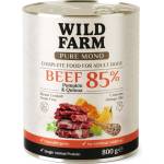 WILD FARM pure mono - говеждо с тиква и киноа, 800 г - монопротеинова храна за кучета