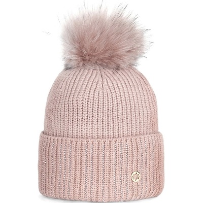 Granadilla Doutey Fur beanie pink