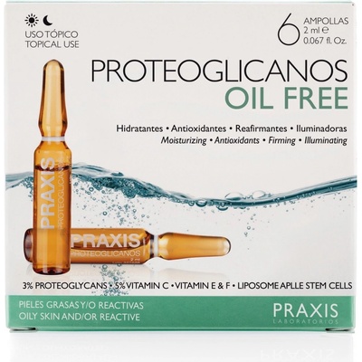 Praxis Proteoglicanos Oil Free 6 x 2 ml ampoules