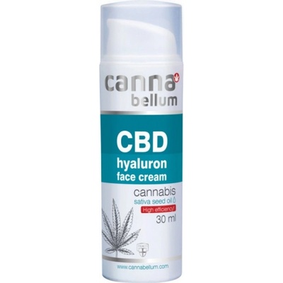 Cannabellum CBD pleťový krém s kyselinou hyaluronovou 30 ml