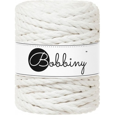Bobbiny 3PLY Macrame Rope 9 mm 30 m Off White Špagát