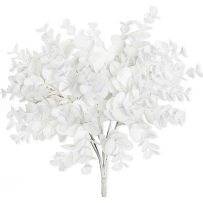 Eucalyptus svazek umělý 28cm bílá