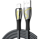 Joyroom S-1230K6 3A, USB na USB-C, 1,2m, černý
