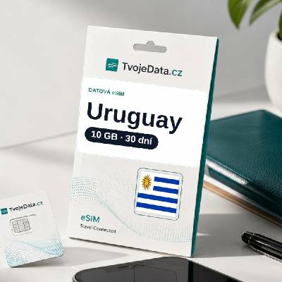 eSIM Uruguay 10 GB / 29 dní