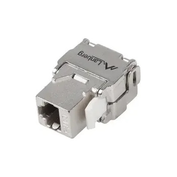 Image 1 of Lanberg Конектор, Lanberg keystone TOOL-LESS module RJ45 180° FTP CAT. 6a (KSFA-2000)