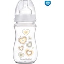 Canpol babies Fľaša sa širokým hrdlom Newborn baby 240ml béžová