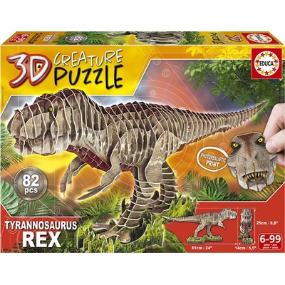 EDUCA 3D puzzle T-Rex 82 ks