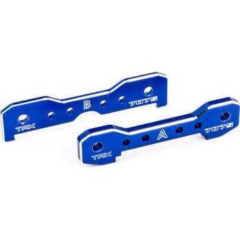 Traxxas преден алуминиев съединител синьо анодиран (за Sledge)