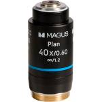 MAGUS Обектив MAGUS 40PL60V Plan 40х/0, 60 ∞/1, 2 H 60 mm (85122)