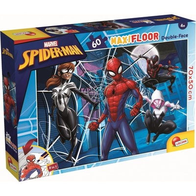 Lisciani Spider-Man maxi oboustranné 60 dílků