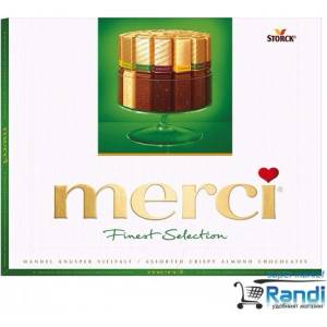 merci Бонбони Merci mandel - зелено 250гр