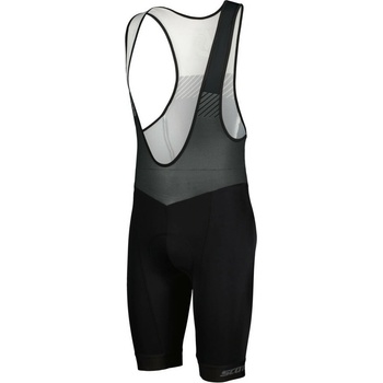 Scott Pánske Bib Shorts M's RC Team ++ čiernasivá