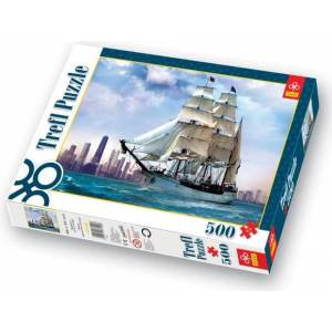  Пъзел 500 елемента - Кораб до Чикаго 37120