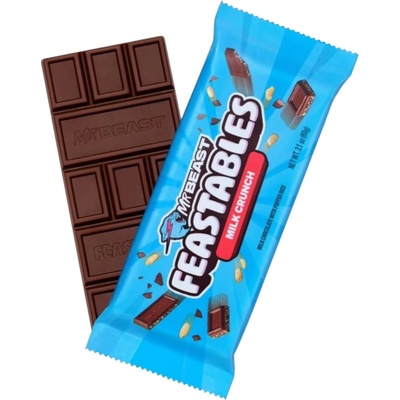 Feastables MrBeast Milk Crunch mléčná s pufovanou rýží 60 g
