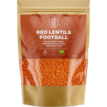 BrainMax Pure Čočka červená fotbal Bio 0,5 kg