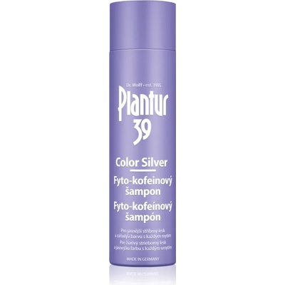Plantur 39 39 Color Silver шампоан с кофеин неутрализиращ жълтеникавите оттенъци 250ml