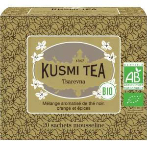 Kusmi Tea Черен чай TSAREVNA, 20 муселинови торбички, Kusmi Tea (KUSMI21358A1120)