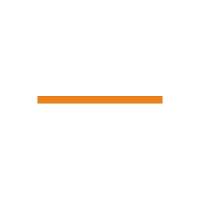 Rako VLAG8001 Concept sklo - oranžová listela Akcent 25x1,5x0,6
