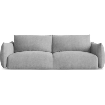 makamii Светлосив шенилов разтегателен диван 230 cm Leila - Makamii (LEILA_3SF_61_P1_C1)