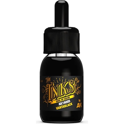 AK Interactive Inks vantablack 30 ml