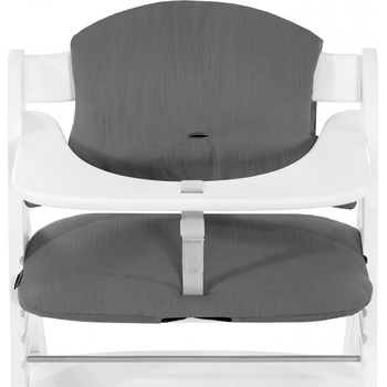 Hauck Polstrování na sedátko a dřevěné židličky Alpha+Beta+Arketa Dark Grey
